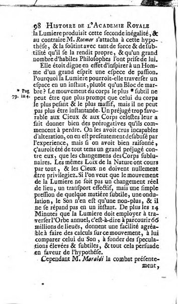 Histoire de l'Académie royale des sciences avec les Mémoires de mathematique & de physique, pour la même année, tires des registres de cette Académie.