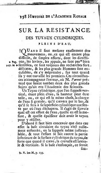 Histoire de l'Académie royale des sciences avec les Mémoires de mathematique & de physique, pour la même année, tires des registres de cette Académie.