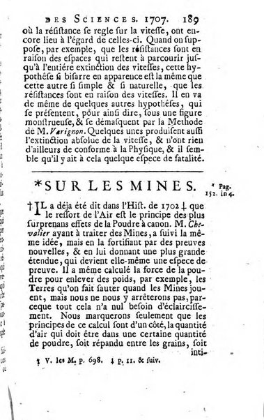 Histoire de l'Académie royale des sciences avec les Mémoires de mathematique & de physique, pour la même année, tires des registres de cette Académie.