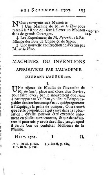 Histoire de l'Académie royale des sciences avec les Mémoires de mathematique & de physique, pour la même année, tires des registres de cette Académie.