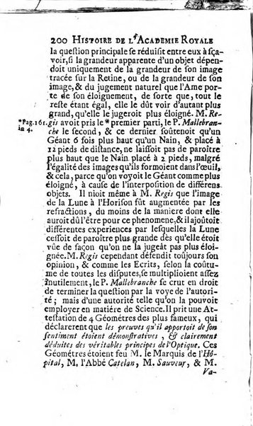 Histoire de l'Académie royale des sciences avec les Mémoires de mathematique & de physique, pour la même année, tires des registres de cette Académie.