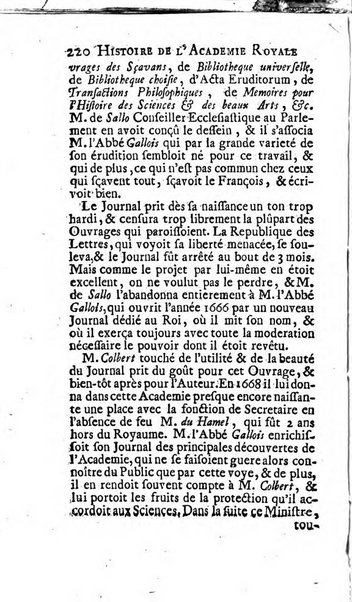 Histoire de l'Académie royale des sciences avec les Mémoires de mathematique & de physique, pour la même année, tires des registres de cette Académie.