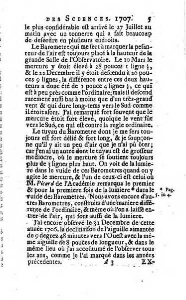 Histoire de l'Académie royale des sciences avec les Mémoires de mathematique & de physique, pour la même année, tires des registres de cette Académie.