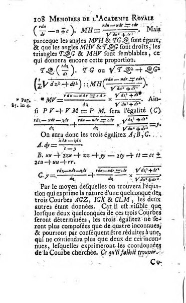 Histoire de l'Académie royale des sciences avec les Mémoires de mathematique & de physique, pour la même année, tires des registres de cette Académie.