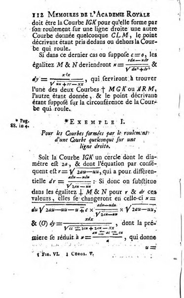 Histoire de l'Académie royale des sciences avec les Mémoires de mathematique & de physique, pour la même année, tires des registres de cette Académie.