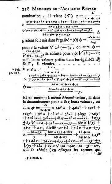 Histoire de l'Académie royale des sciences avec les Mémoires de mathematique & de physique, pour la même année, tires des registres de cette Académie.