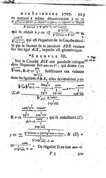 Histoire de l'Académie royale des sciences avec les Mémoires de mathematique & de physique, pour la même année, tires des registres de cette Académie.