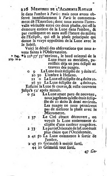 Histoire de l'Académie royale des sciences avec les Mémoires de mathematique & de physique, pour la même année, tires des registres de cette Académie.