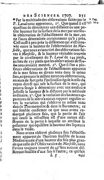 Histoire de l'Académie royale des sciences avec les Mémoires de mathematique & de physique, pour la même année, tires des registres de cette Académie.