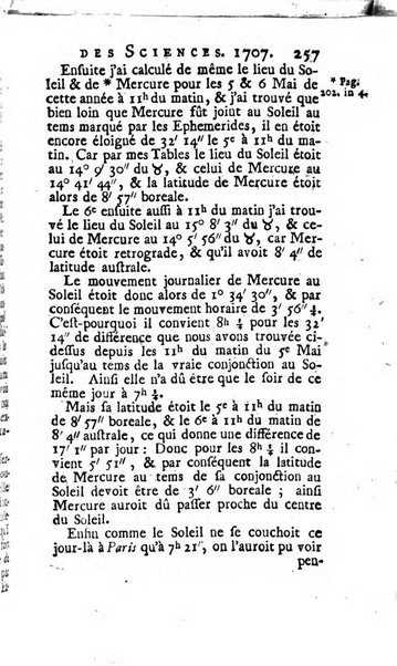 Histoire de l'Académie royale des sciences avec les Mémoires de mathematique & de physique, pour la même année, tires des registres de cette Académie.