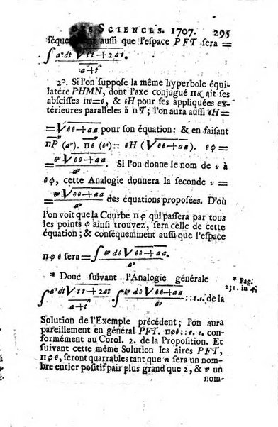 Histoire de l'Académie royale des sciences avec les Mémoires de mathematique & de physique, pour la même année, tires des registres de cette Académie.