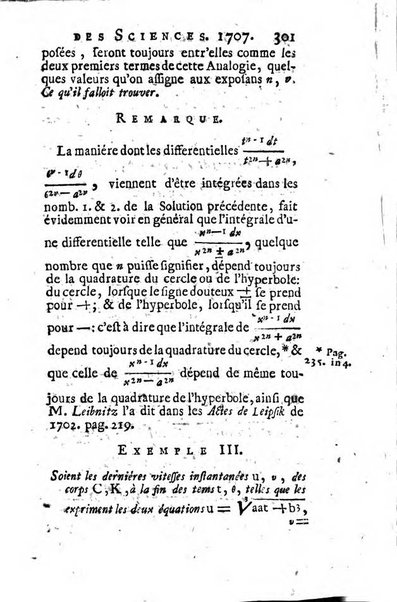 Histoire de l'Académie royale des sciences avec les Mémoires de mathematique & de physique, pour la même année, tires des registres de cette Académie.