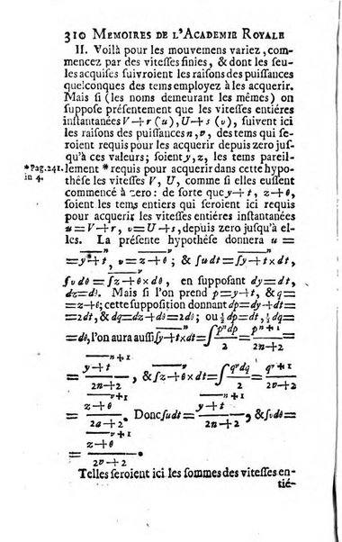 Histoire de l'Académie royale des sciences avec les Mémoires de mathematique & de physique, pour la même année, tires des registres de cette Académie.