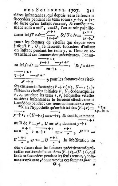 Histoire de l'Académie royale des sciences avec les Mémoires de mathematique & de physique, pour la même année, tires des registres de cette Académie.