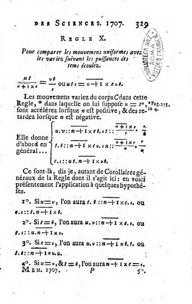 Histoire de l'Académie royale des sciences avec les Mémoires de mathematique & de physique, pour la même année, tires des registres de cette Académie.