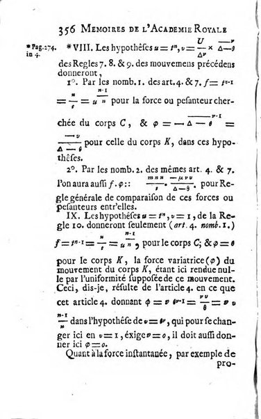 Histoire de l'Académie royale des sciences avec les Mémoires de mathematique & de physique, pour la même année, tires des registres de cette Académie.