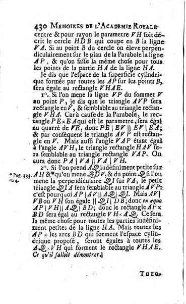 Histoire de l'Académie royale des sciences avec les Mémoires de mathematique & de physique, pour la même année, tires des registres de cette Académie.