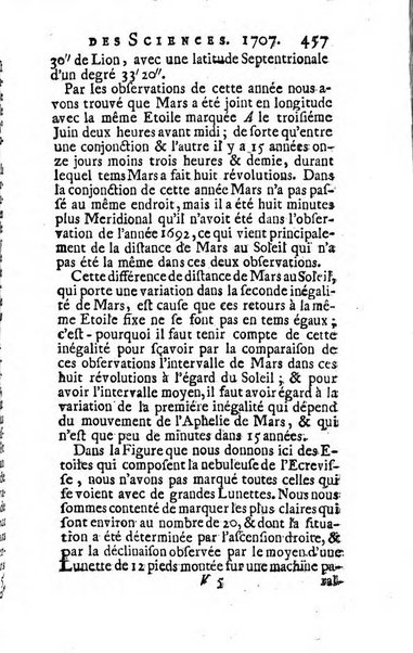 Histoire de l'Académie royale des sciences avec les Mémoires de mathematique & de physique, pour la même année, tires des registres de cette Académie.