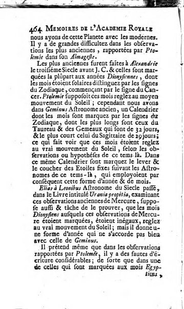 Histoire de l'Académie royale des sciences avec les Mémoires de mathematique & de physique, pour la même année, tires des registres de cette Académie.