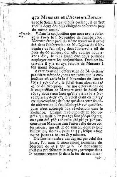 Histoire de l'Académie royale des sciences avec les Mémoires de mathematique & de physique, pour la même année, tires des registres de cette Académie.