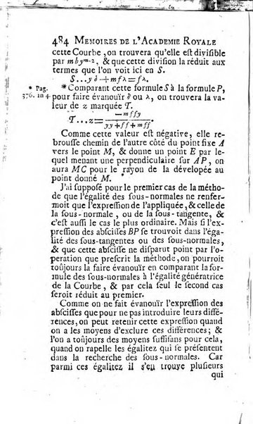 Histoire de l'Académie royale des sciences avec les Mémoires de mathematique & de physique, pour la même année, tires des registres de cette Académie.