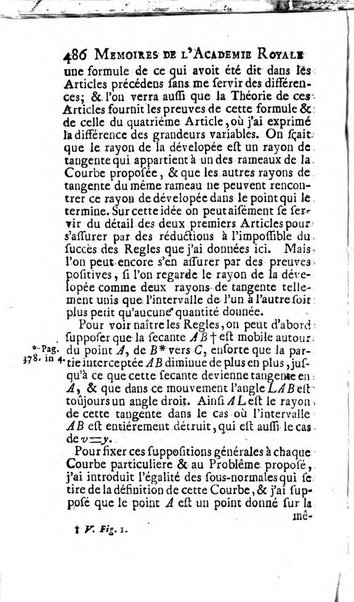 Histoire de l'Académie royale des sciences avec les Mémoires de mathematique & de physique, pour la même année, tires des registres de cette Académie.