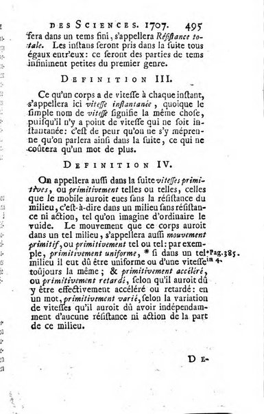 Histoire de l'Académie royale des sciences avec les Mémoires de mathematique & de physique, pour la même année, tires des registres de cette Académie.