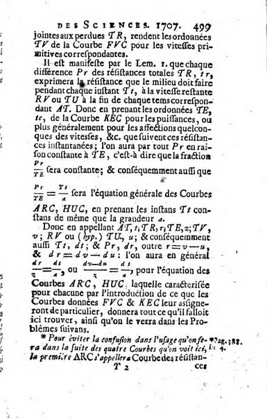 Histoire de l'Académie royale des sciences avec les Mémoires de mathematique & de physique, pour la même année, tires des registres de cette Académie.