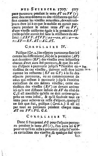 Histoire de l'Académie royale des sciences avec les Mémoires de mathematique & de physique, pour la même année, tires des registres de cette Académie.