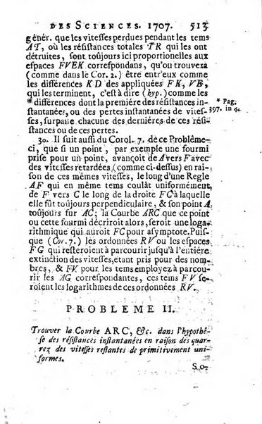 Histoire de l'Académie royale des sciences avec les Mémoires de mathematique & de physique, pour la même année, tires des registres de cette Académie.