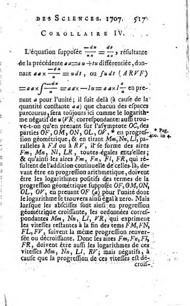 Histoire de l'Académie royale des sciences avec les Mémoires de mathematique & de physique, pour la même année, tires des registres de cette Académie.