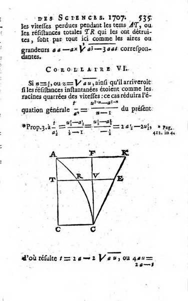 Histoire de l'Académie royale des sciences avec les Mémoires de mathematique & de physique, pour la même année, tires des registres de cette Académie.