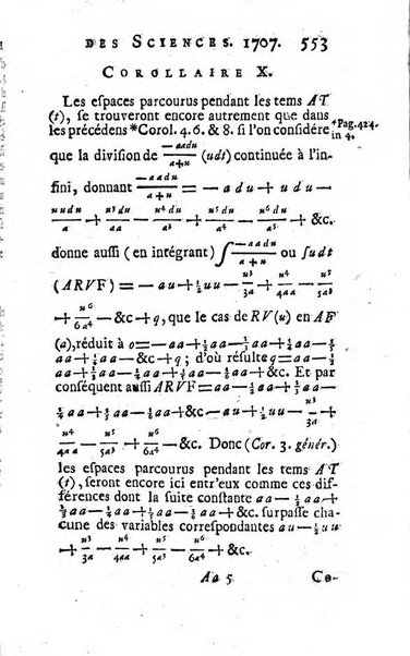 Histoire de l'Académie royale des sciences avec les Mémoires de mathematique & de physique, pour la même année, tires des registres de cette Académie.