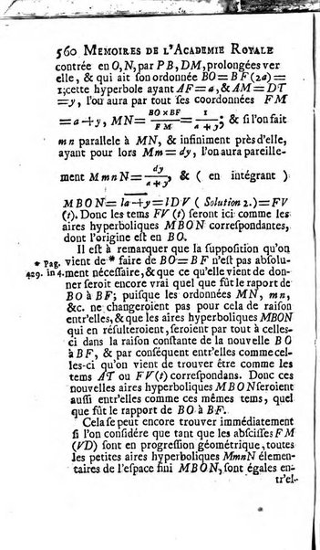 Histoire de l'Académie royale des sciences avec les Mémoires de mathematique & de physique, pour la même année, tires des registres de cette Académie.