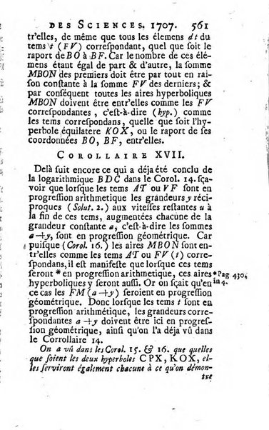 Histoire de l'Académie royale des sciences avec les Mémoires de mathematique & de physique, pour la même année, tires des registres de cette Académie.