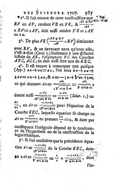 Histoire de l'Académie royale des sciences avec les Mémoires de mathematique & de physique, pour la même année, tires des registres de cette Académie.