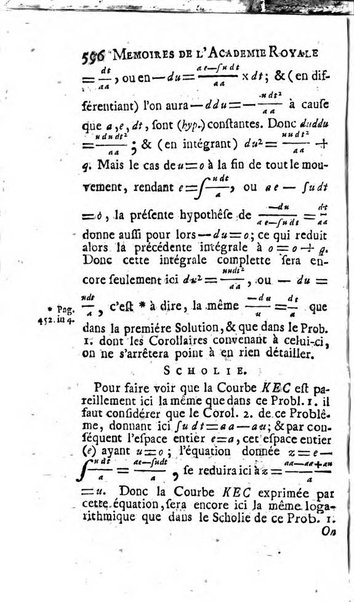 Histoire de l'Académie royale des sciences avec les Mémoires de mathematique & de physique, pour la même année, tires des registres de cette Académie.