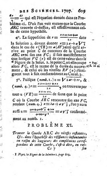 Histoire de l'Académie royale des sciences avec les Mémoires de mathematique & de physique, pour la même année, tires des registres de cette Académie.