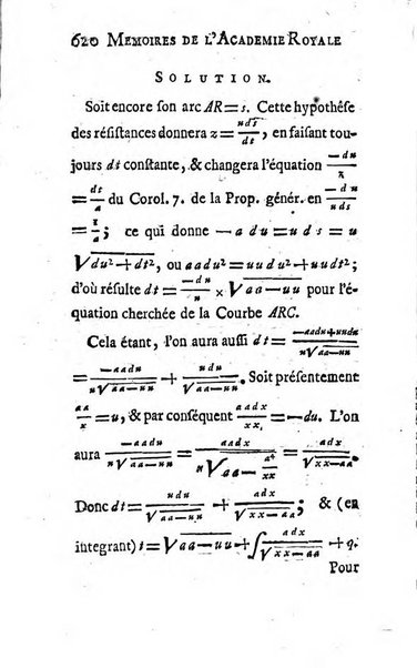 Histoire de l'Académie royale des sciences avec les Mémoires de mathematique & de physique, pour la même année, tires des registres de cette Académie.