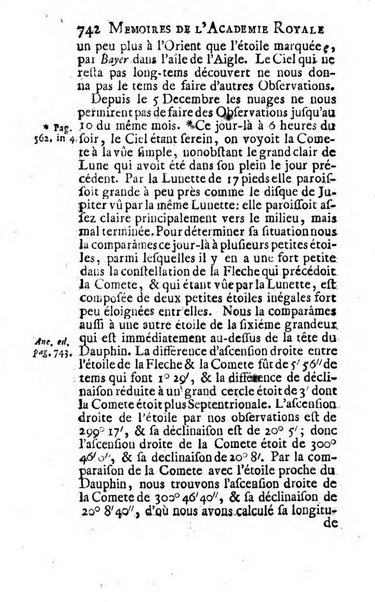 Histoire de l'Académie royale des sciences avec les Mémoires de mathematique & de physique, pour la même année, tires des registres de cette Académie.