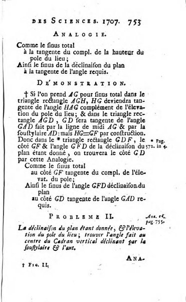 Histoire de l'Académie royale des sciences avec les Mémoires de mathematique & de physique, pour la même année, tires des registres de cette Académie.