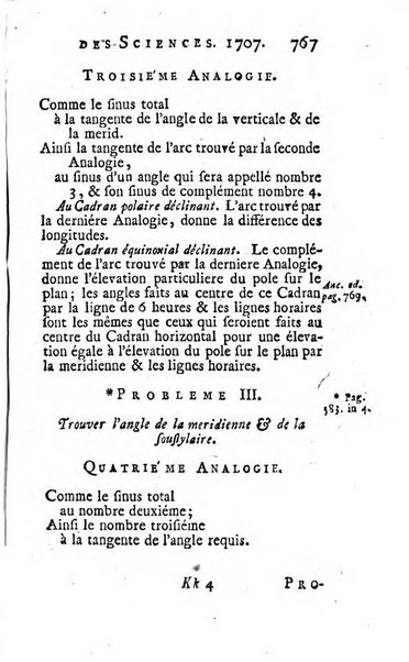 Histoire de l'Académie royale des sciences avec les Mémoires de mathematique & de physique, pour la même année, tires des registres de cette Académie.