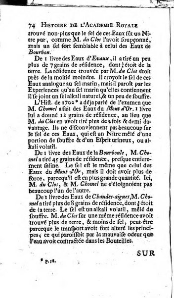 Histoire de l'Académie royale des sciences avec les Mémoires de mathematique & de physique, pour la même année, tires des registres de cette Académie.