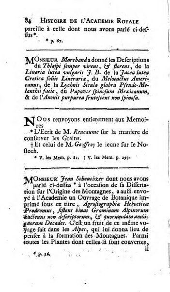 Histoire de l'Académie royale des sciences avec les Mémoires de mathematique & de physique, pour la même année, tires des registres de cette Académie.