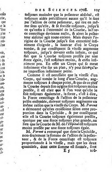 Histoire de l'Académie royale des sciences avec les Mémoires de mathematique & de physique, pour la même année, tires des registres de cette Académie.