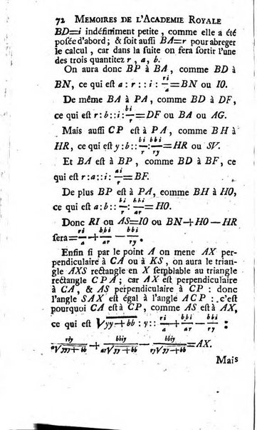 Histoire de l'Académie royale des sciences avec les Mémoires de mathematique & de physique, pour la même année, tires des registres de cette Académie.