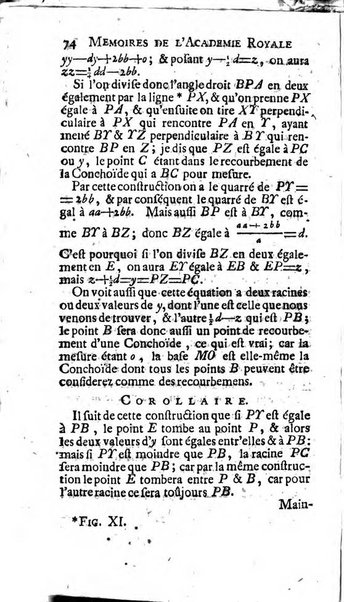 Histoire de l'Académie royale des sciences avec les Mémoires de mathematique & de physique, pour la même année, tires des registres de cette Académie.