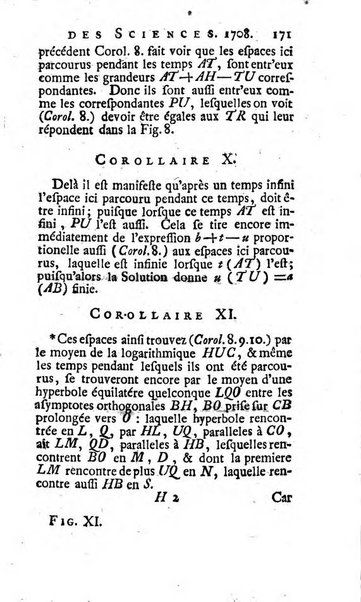 Histoire de l'Académie royale des sciences avec les Mémoires de mathematique & de physique, pour la même année, tires des registres de cette Académie.