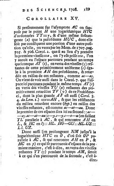 Histoire de l'Académie royale des sciences avec les Mémoires de mathematique & de physique, pour la même année, tires des registres de cette Académie.