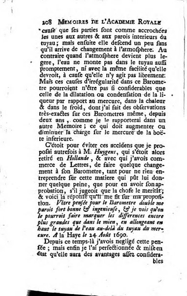 Histoire de l'Académie royale des sciences avec les Mémoires de mathematique & de physique, pour la même année, tires des registres de cette Académie.